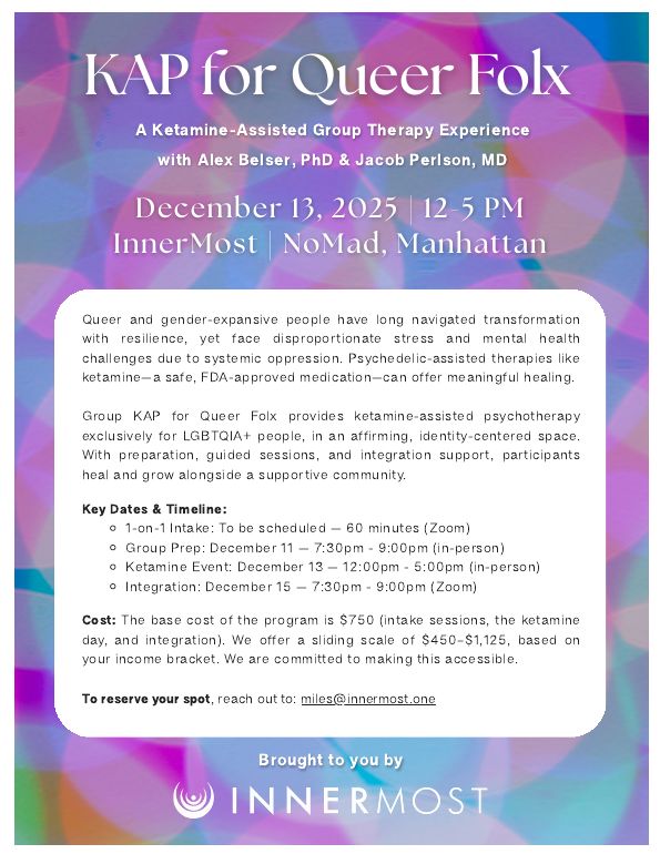KAP for Queer Folx Group 2 flyer